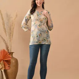 HARIKS Geometric Printed Kurti-picture-16