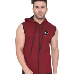 BEYOU FASHION Men Hooded Slim Fit T-shirt-picture-31