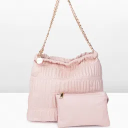 DressBerry Quilted Shoulder Bag with Pouch image 2