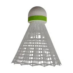 decathlon PLASTIC SHUTTLECOCK PSC 100 Medium 3-Pack - WH/YE/OR image 3
