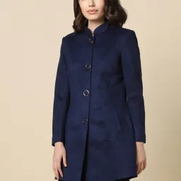 Allen Solly Navy Cotton Jacket image 3