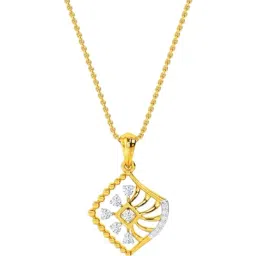 Kisna Diamond & Gold Jewellery 18k Lorcan Pendant-image-56