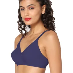 IN CARE Navy Full Coverage Non-Wired T-Shirt Bra image 3