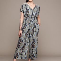 Label Ritu Kumar Printed Basic Ethnic Jumpsuit-picture-8