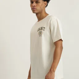 Gant Cream Cotton Regular fit T-Shirts image 3