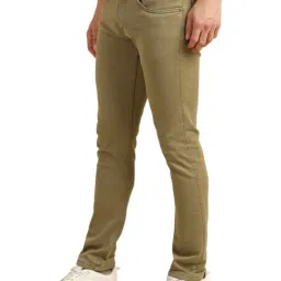 Allen Solly Green Slim Fit Jeans image 3