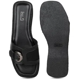 Inc.5 Women's Black Casual Wedges image 3