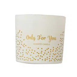TAYHAA White Wax Only For You Scented Candle image 3