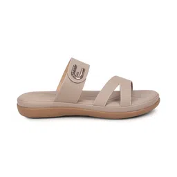 Luvfeet Solid Open Toe Leather Open Toe Flats image 2