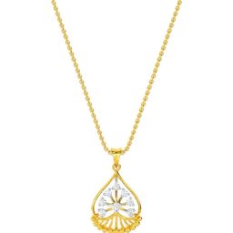 Kisna Diamond & Gold Jewellery 18k Louie Pendant-picture-23