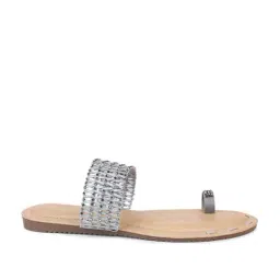 Inc.5 Women's Grey Toe Ring Sandals-image-87