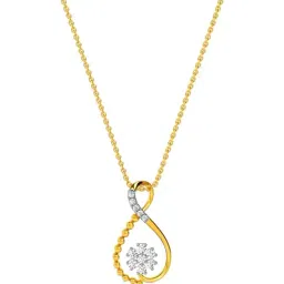 Kisna Diamond & Gold Jewellery 18k Lenny Pendant-image-97