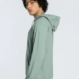 Puma Green Moon Regular Fit Sports Hoodie image 3