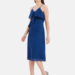 Kazo Navy Midi Dress image 3