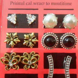 Beadworks Contemporary Drop Earrings-picture-12