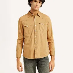 Levi's Men's Solid Slim Fit Shirt-picture-36