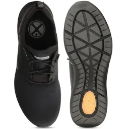 Hush Puppies by Bata Men's Black Running Shoes image 3