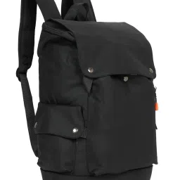 Teakwood Leathers Black Functional & Modern Backpack image 3