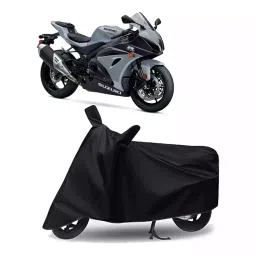 Auto Pearl Bike Cover for Suzuki GSX R1000 (Black)-picture-25