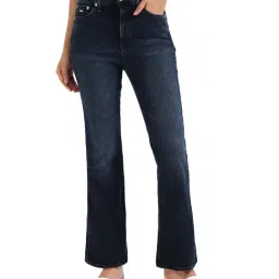 TOMMY HILFIGER Blue Cotton Solid Jeans-picture-30