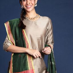 Taavi Ethnic Motifs Woven Design Dupatta-picture-25