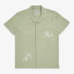 Y&F Kids by Westside Sage Floral Embroidered Resort-Fit Cotton Shirt-picture-21