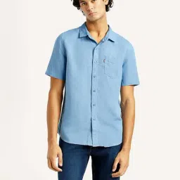 Levi's Men's Solid Slim Fit Shirt image 4