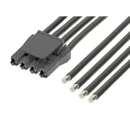 Molex 4 Way Female Super Sabre Unterminated Wire Board Cable 300 mm, 216011-1042 (Pack of 10)-image-96