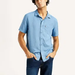 Levi's Men's Solid Slim Fit Shirt-picture-35