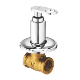 Jabra Concealed Stop Cock (M) Prime Series Brass Chrome Finish Wall Mount 15 mm Silver-picture-31