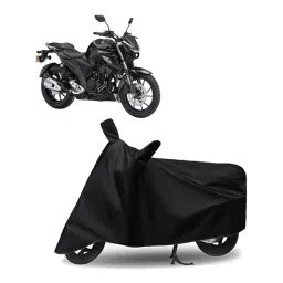 Auto Pearl Bike Cover for Yamaha FZ 25 BS6 (Black)-picture-33