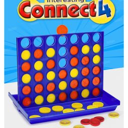 Fiddlerz Mini Connect 4 Board Game for Kids Strategy Game with 42 Discs Learning Educational Toy for Brain Development Family Fun Indoor Game for Age 3+-picture-7