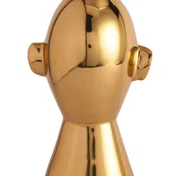 De Maison Decor Abstract Head Decorative Gold image 3