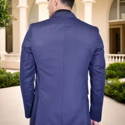 PRINTINDIA Slim-Fit Single Breasted Blazer image 4