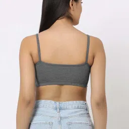 AROUSY Grey & Green Cotton Beginner's Bra - Pack Of 3 image 3