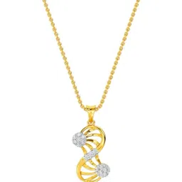 Kisna Diamond & Gold Jewellery 18k Lorraine Pendant-picture-30