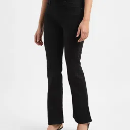 Levi's Black Blended Mid Rise Bootcut Jeans image 3