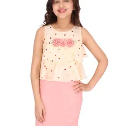 Cutecumber Kids Pink Printed Dress-picture-16