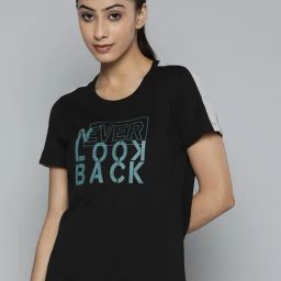 ALCIS Black Graphic Print Sports T-shirt-picture-29