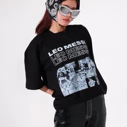 TheBTclub Men Printed Drop-Shoulder Sleeves Activchill T-shirt image 5