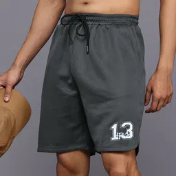 HRX by Hrithik Roshan Men Typography Printed Outdoor Sports Shorts-image-69