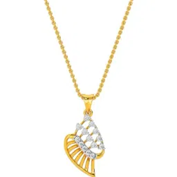 Kisna Diamond & Gold Jewellery 18k Lydia Pendant-picture-22