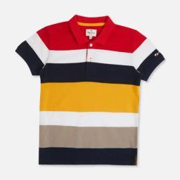 Pepe Jeans Kids Multicolor Striped Polo T-Shirt-picture-29