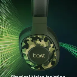 Boat Rockerz 550 Over Ear Bluetooth Headphones with Upto 20 Hours Playback| 50Mm Drivers image 3