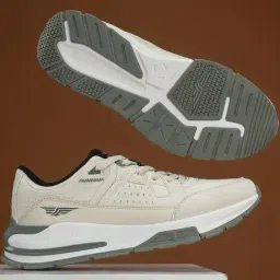 Red Tape Men's Hustle Collection Beige Running Shoes-image-53