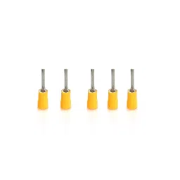 Globomotive Electric Pin End Terminal Cable Insulated Electrical Pin Lug Connector Terminal (6mm, 100 Pack) image 2