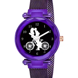 Miss Perfect Women Printed Dial & Bracelet Style Straps Analogue Watch jk744-picture-19