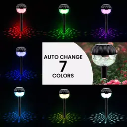 Homehop HHSOL-11 Acrylonitrile Butadiene Styrene 220 gm Multicolor Decoration Lamp image 3