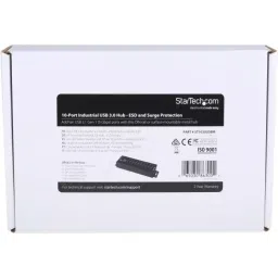StarTech.com USB Hub 10 Ports USB 3.0 USB-A Terminal Connector Powered 198x56x31 mm, ST1030USBM image 3