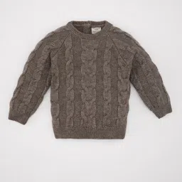 DeFacto Boys Cable Knit Ribbed Pullover-picture-46